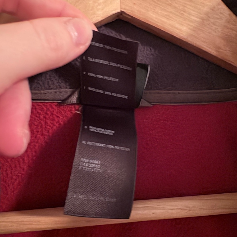 The North Face Red and Dark Gray Fleece Jacket - Picture 5 of 7